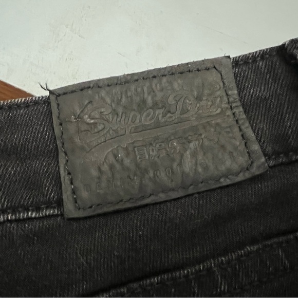 Superdry Sophia High Waist Skinny Jeans with Star Panel 26x32 - Picture 12 of 12